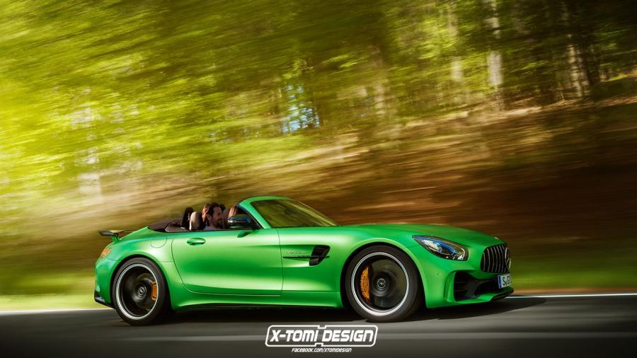 Mercedes-AMG GT R Roadster by X-Tomi Design '2016